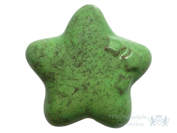 Knuffelurn sterretje - groen foto 1
