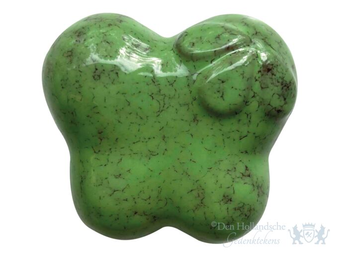 Knuffelurn vlinder - groen foto 1