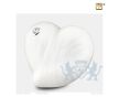 LoveHeart Child Urn Pearl White and Pol Silver w/Swarovski®  foto 1