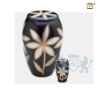 Majestic Lillies Keepsake Urn Midnight and Bru Pewter foto 1