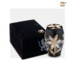 Majestic Lillies Keepsake Urn Midnight and Bru Pewter foto 1