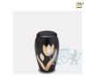 Majestic Tulip Keepsake Urn Midnight and Bru Pewter foto 1