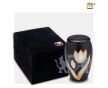 Majestic Tulip Keepsake Urn Midnight and Bru Pewter foto 1