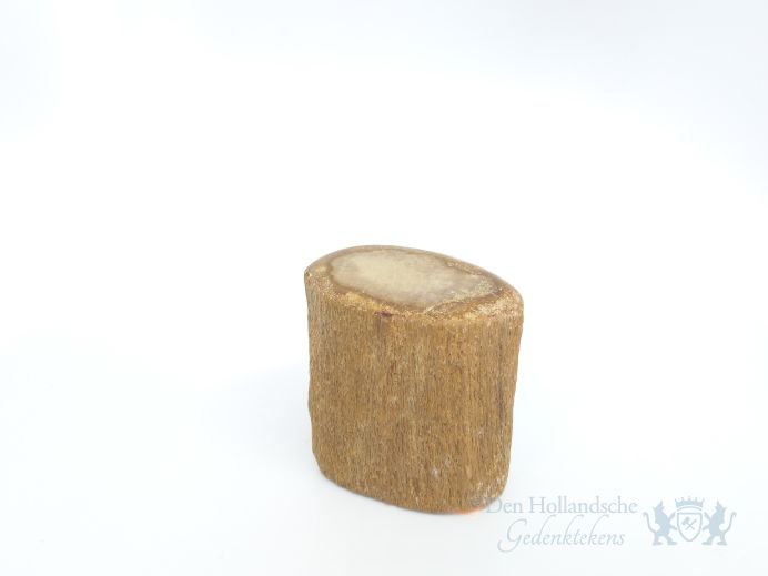 Mini urn van versteend hout - 3855 foto 1