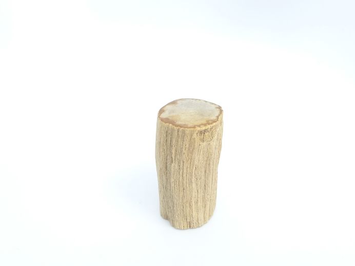 Mini urn van versteend hout - 3864 foto 1