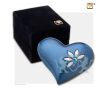 Nirvana Azure Heart Keepsake Urn Blue and Bru Pewter w/Swarov foto 1