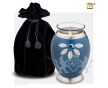 Nirvana Azure Tealight Urn Blue and Bru Pewter w/Swarovski®  foto 1