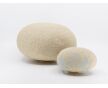 Paper Pebbles urnen van Papier - Creme wit 0,7l foto 1