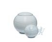 Porseleinen mini urn bol lichtblauw foto 1