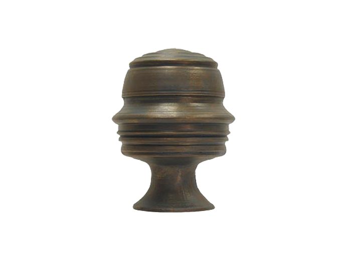 Portret urn Dark bronze foto 1