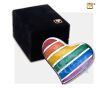 Pride Rainbow Heart Keepsake Urn Pol Silver foto 1
