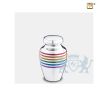 Pride Rainbow Keepsake Urn Pol Silver foto 1