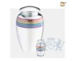 Pride Rainbow Keepsake Urn Pol Silver foto 1