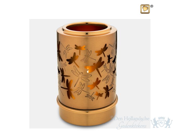 Reflections of Spirit Tealight Urn Bru Copper foto 1