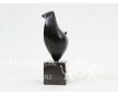 Shy Bird - urn ornament brons foto 1