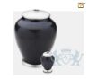 Simplicity Keepsake Urn Pearl Midnight and Bru Pewter w/Swaro foto 1