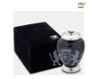 Simplicity Keepsake Urn Pearl Midnight and Bru Pewter w/Swaro foto 1