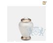 Simplicity Keepsake Urn Pearl White and Bru Gold foto 1