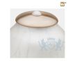 Simplicity Medium Urn Pearl White and Bru Gold foto 1