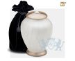 Simplicity Medium Urn Pearl White and Bru Gold foto 1