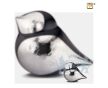 SoulBird Keepsake Urn Midnight and Hmd Silver foto 1