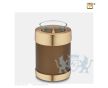 Tealight Urn Auburn and Bru Gold foto 1