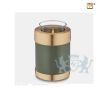 Tealight Urn Green and Bru Gold foto 1