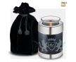 Tealight Urn Midnight and Bru Pewter foto 1