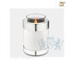 Tealight Urn Pearl White and Pol Silver foto 1