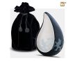 TearDrop Medium Urn Midnight and Bru Pewter foto 1