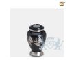 Tradional Butterflies Keepsake Urn Midnight and Bru Pewter foto 1
