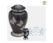 Tradional Butterflies Keepsake Urn Midnight and Bru Pewter foto 1