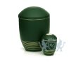 UE-WAVE-S-01 | Wave - h 13cm dia 9,5cm - Jade Gold foto 1