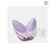 Wings of Hope Keepsake Urn Pearl Lavender and Pol Silver foto 1