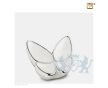 Wings of Hope Keepsake Urn Pearl White and Pol Silver foto 1