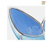 Wings of Hope Medium Urn Peal Blue and Pol Silver foto 1