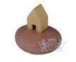 Zielenhuisje mini urn 0,04L - Bruin met goud foto 1