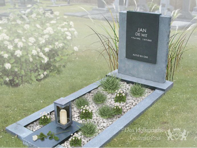 Natuurstenen grafmonument foto 1