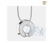 Omega Ashes Pendant Pol and Bru Silver w/Zirconia foto 1