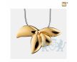 Orchid Ashes Pendant Pol Gold Vermeil foto 1