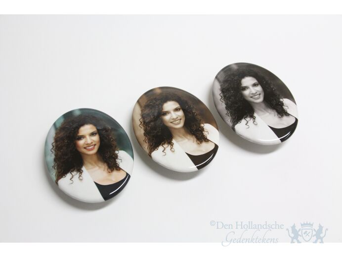 Porseleinen foto ovaal foto 1