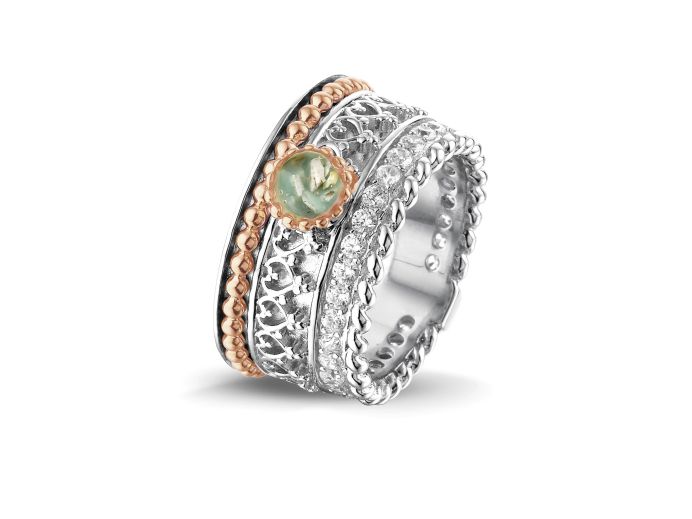 ROR 005 R Zilver/ Goud foto 1