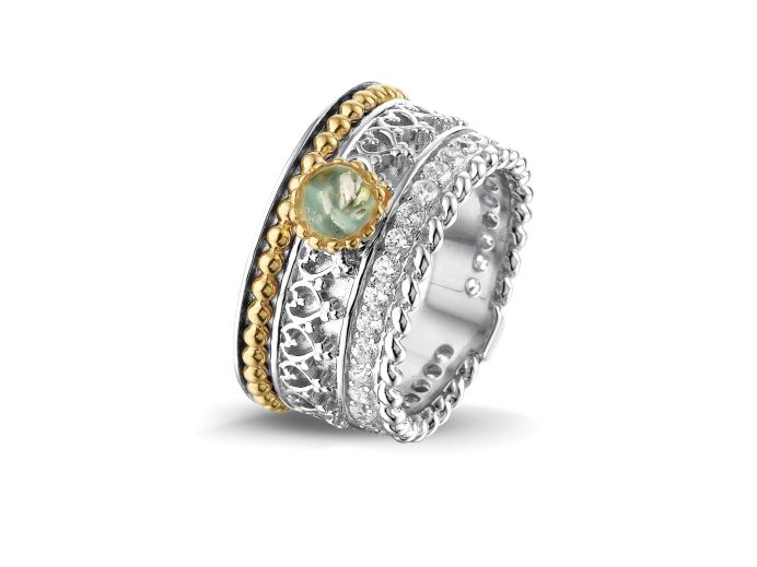 ROR 005 Y Zilver/ Goud foto 1