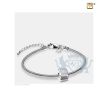 Serenity Ashes Bead Bru Silver foto 1