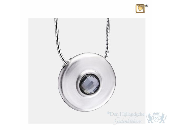 Simplicity Ashes Pendant Bru Silver w/Swarovski&amp;reg;  foto 1