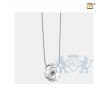 SoccerBall Ashes Pendant Pol and Bru Silver foto 1