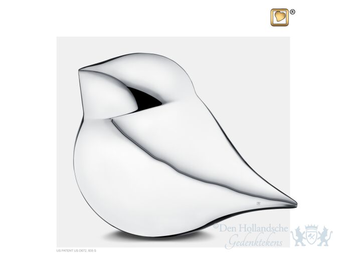 SoulBird Adult Urn Pol Silver foto 1