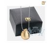 TearDrop Ashes Pendant Pol and Bru Gold Vermeil foto 1