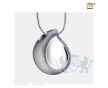 TearDrop Ashes Pendant Pol and Bru Silver foto 1
