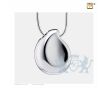 TearDrop Ashes Pendant Pol Silver foto 1